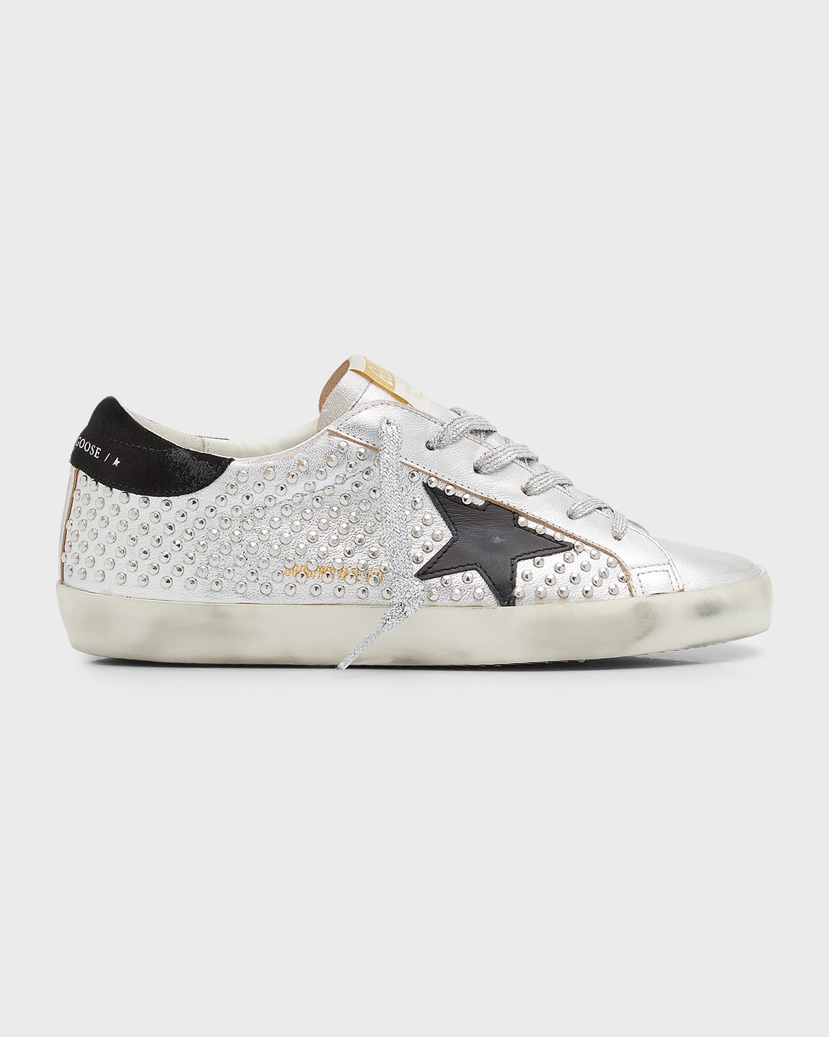 Golden Goose Superstar Metallic Low-Top Sneakers