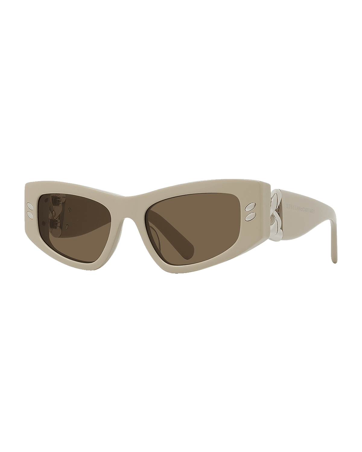 ALAIA Logo Acetate Butterfly Sunglasses | Neiman Marcus