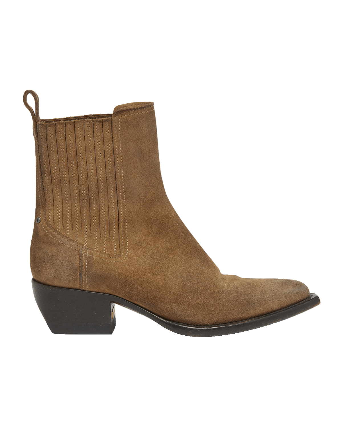 Golden Goose Debbie Beatles Suede Ankle Boots