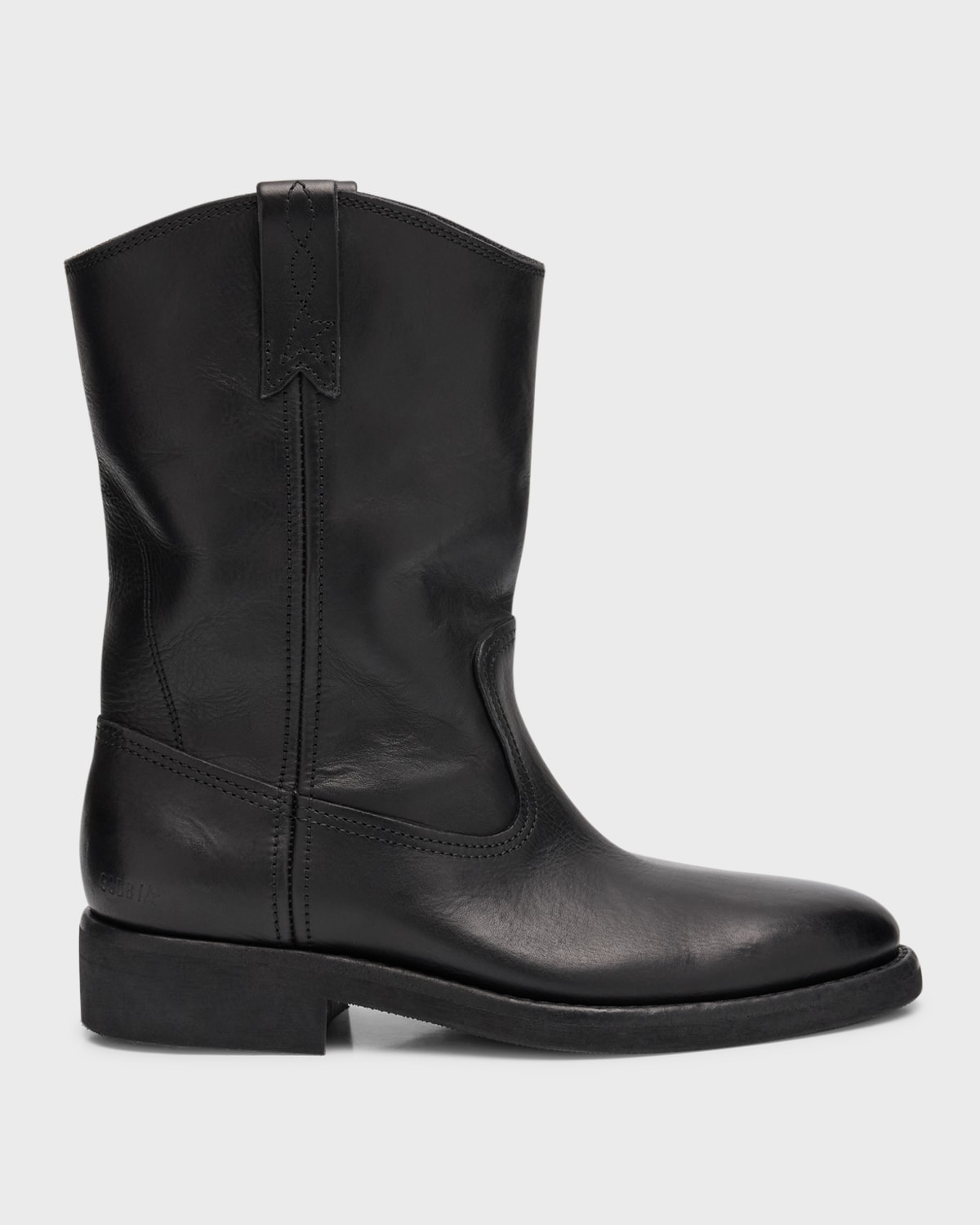 Golden Goose Biker Leather Ankle Boots