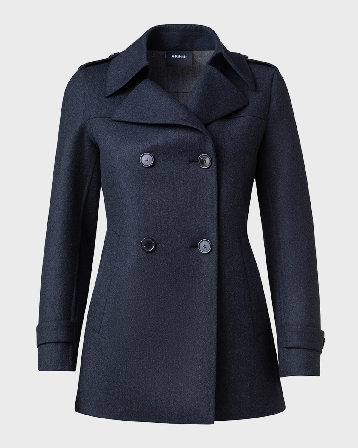 Akris Double Face Stretch Wool Jacket