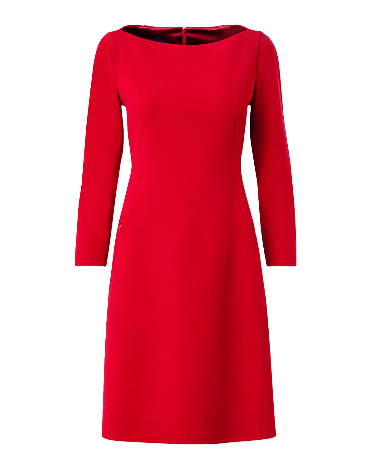 Akris Double-Face Wool Short Dress