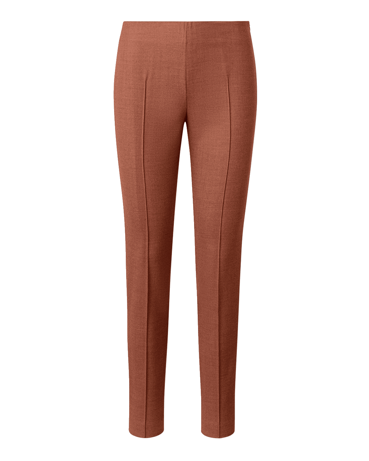 Akris Melissa Wool Flannel Slim-Fit Pants