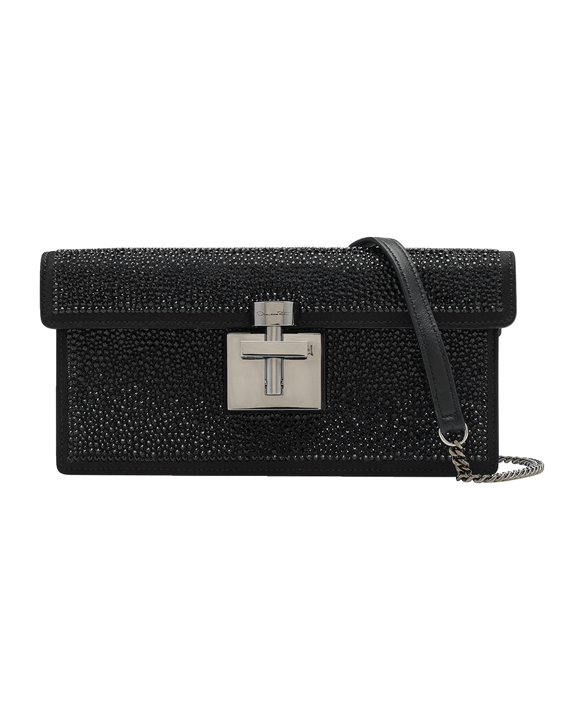 Oscar de la Renta Alibi Crystal Slim Shoulder Bag