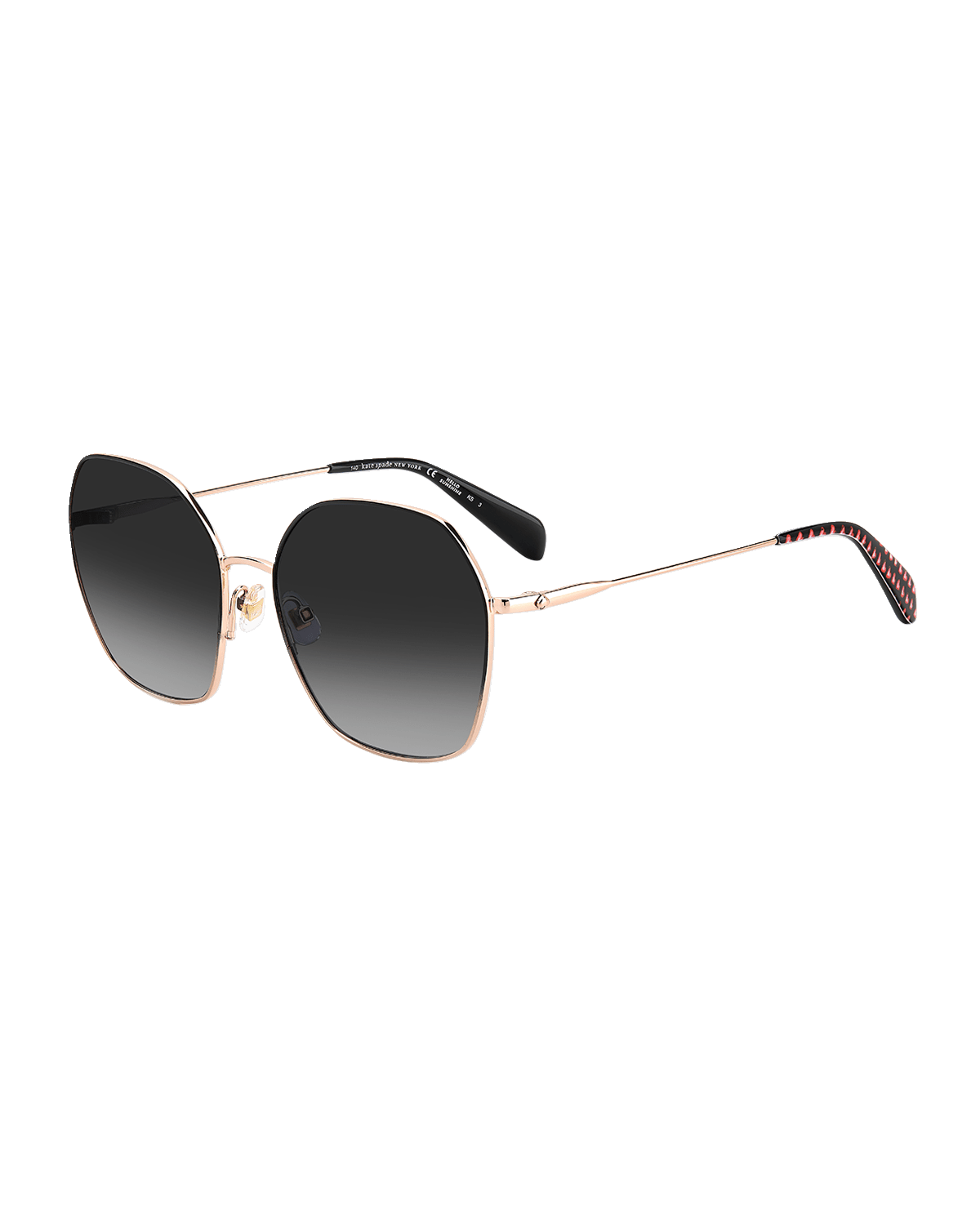 kate spade new york averie stainless steel & acetate aviator sunglasses ...