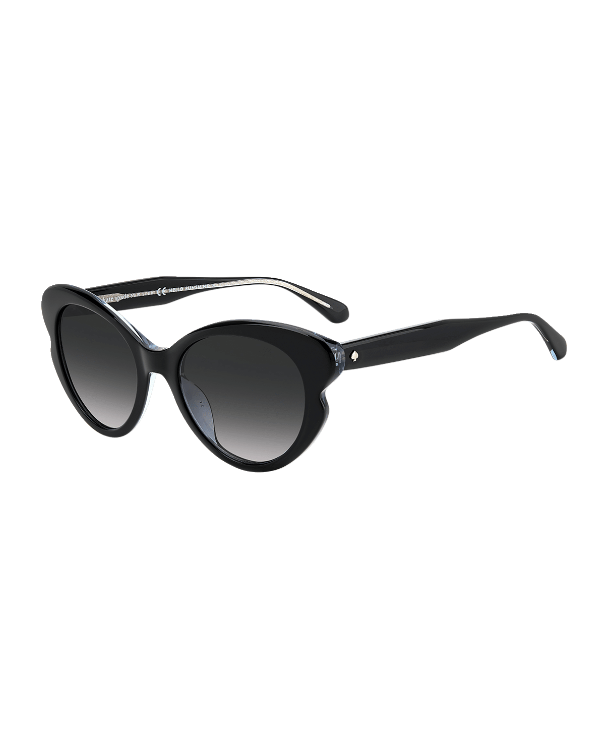 kate spade new york velma acetate butterfly heart sunglasses Neiman