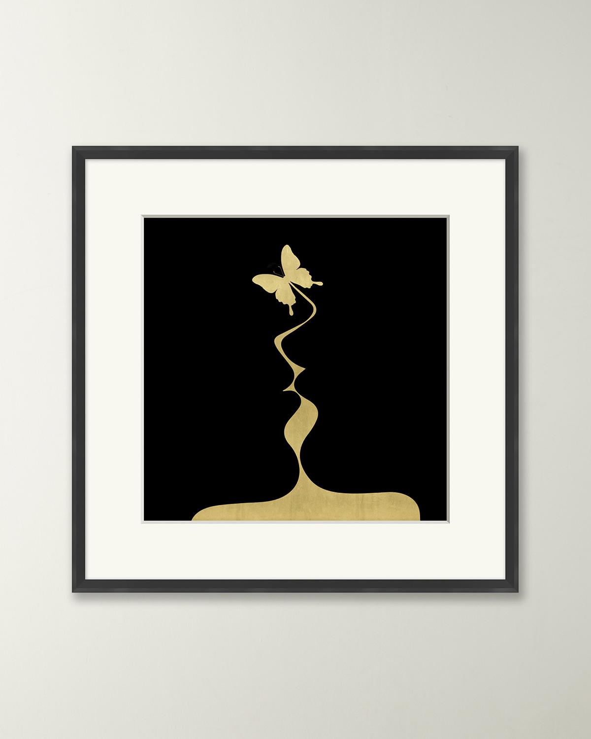 "Butterfly Kiss 1" Giclee