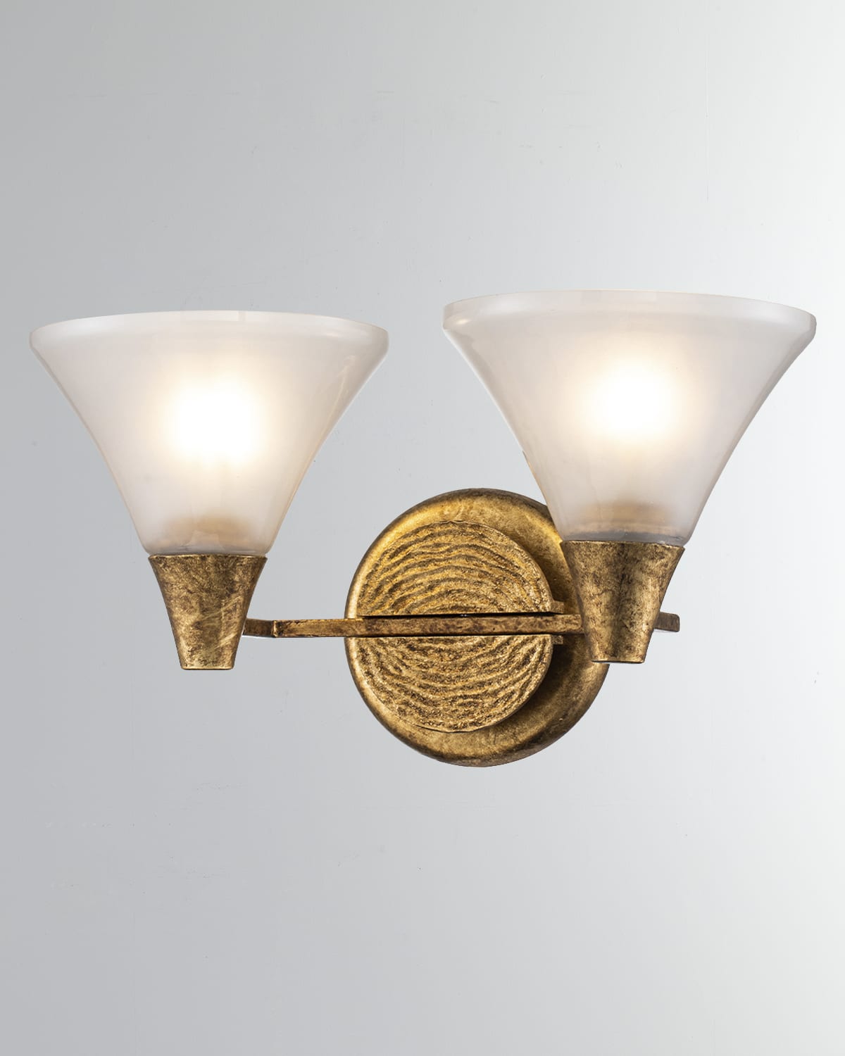 Lucas + McKearn Lemoine 2-Light Bath Bar - 16"