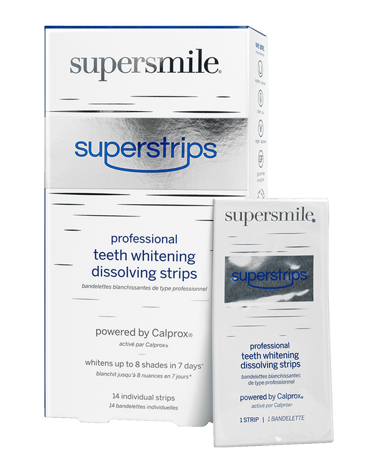 Supersmile Superstrips Teeth Whitening Strips, 14 Pack