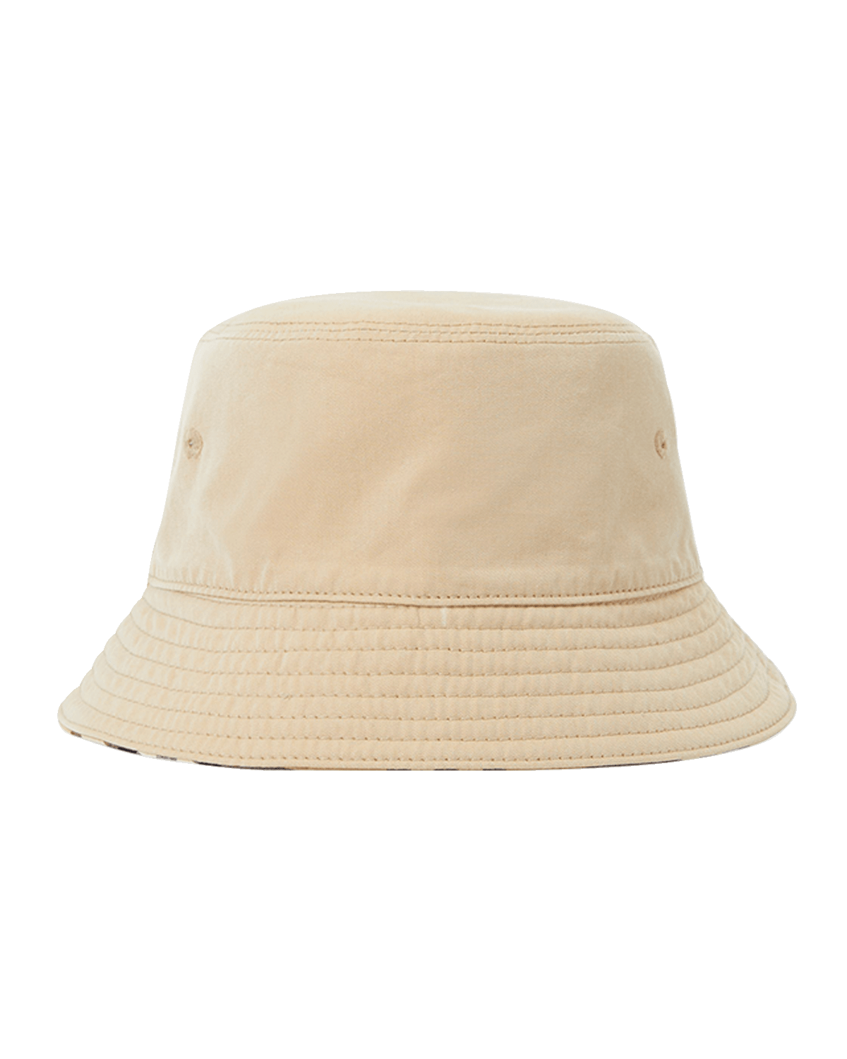 Burberry Kid's Reversible Check Bucket Hat, Size 6M-3