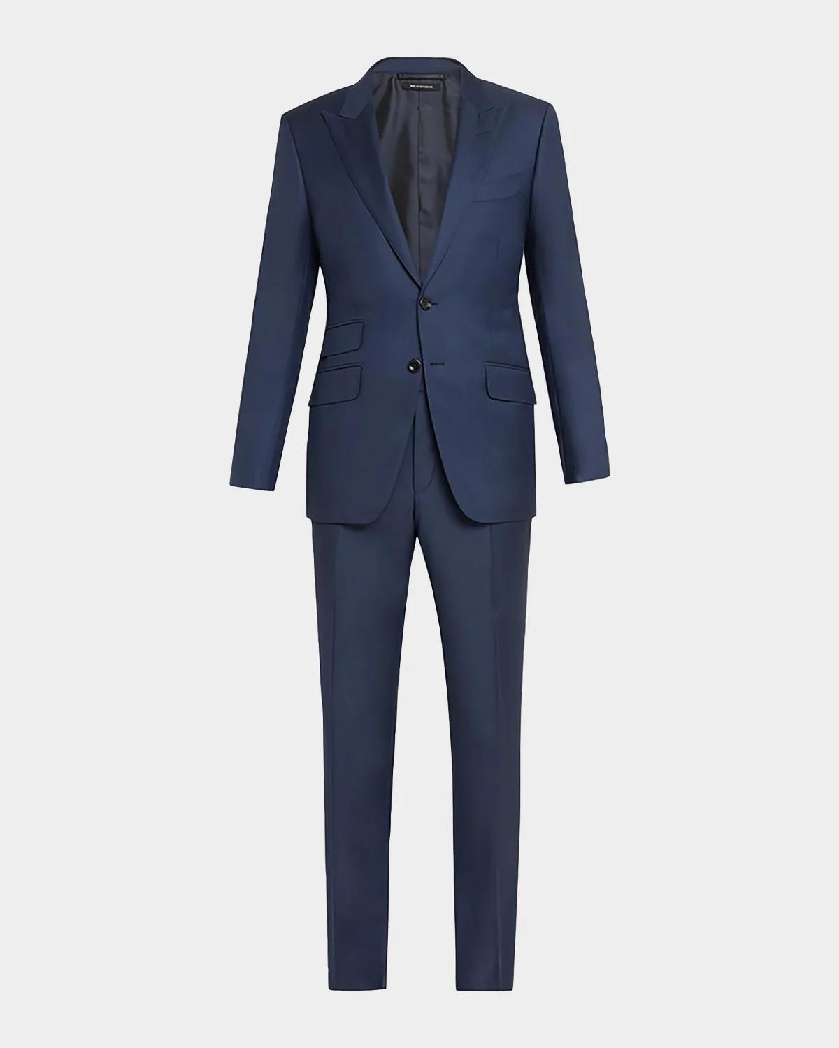 Men & apos;s Modern Fit Sharkskin Suit