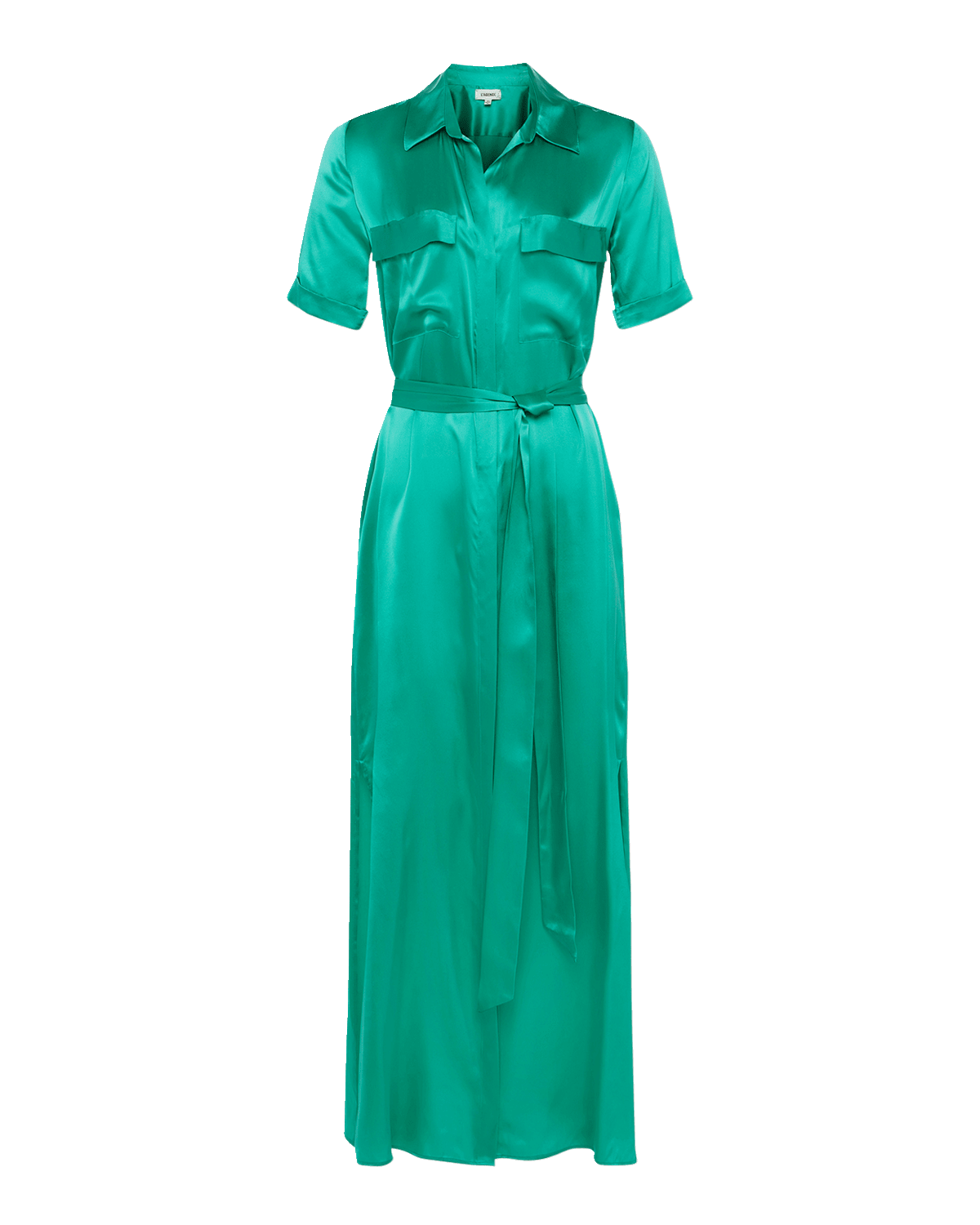 L'Agence Klement Cargo-Pocket Maxi Dress