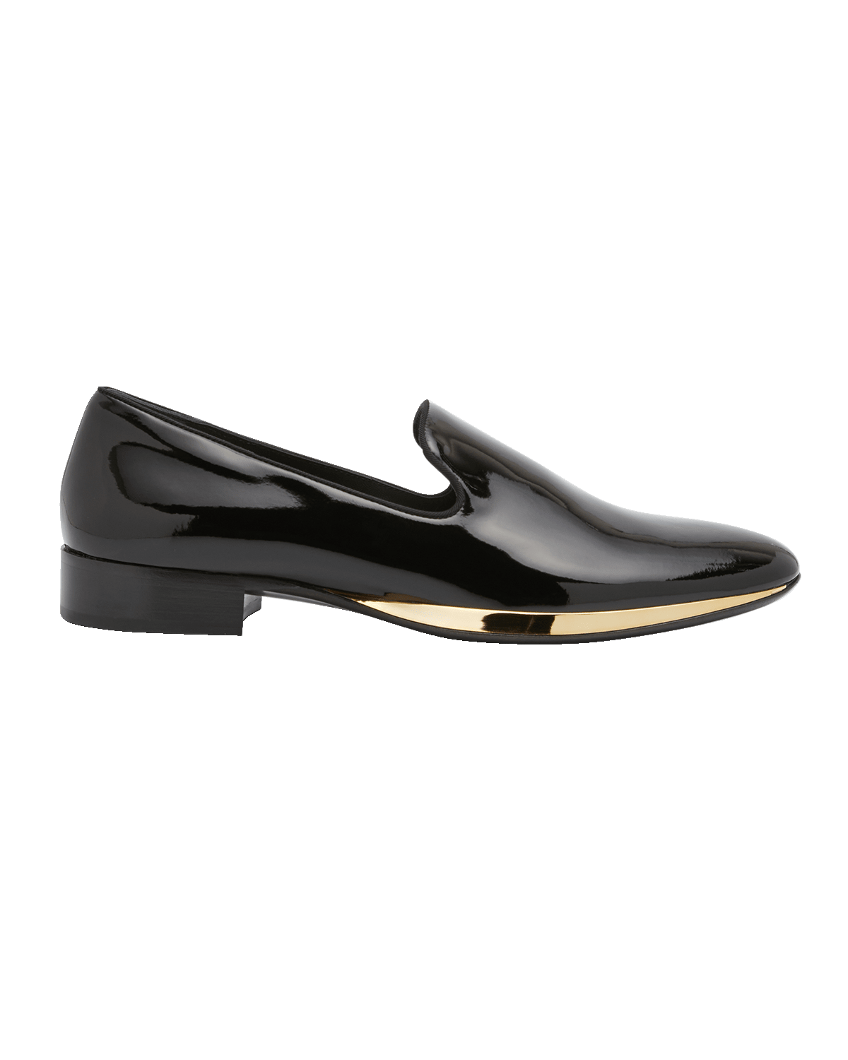Giuseppe Zanotti Men's Cut 15 Patent Leather Loafers