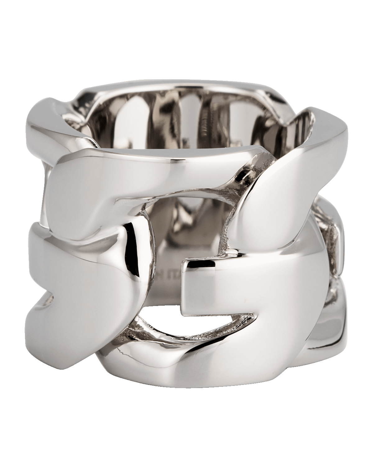 Givenchy Men's ID Logo G Chain Ring