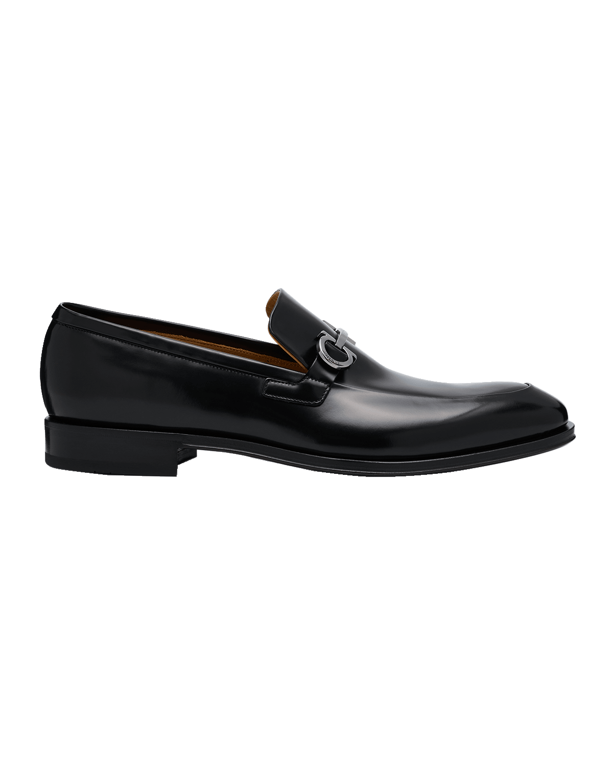 Ferragamo Men's Finley Leather Bit-Strap Loafers