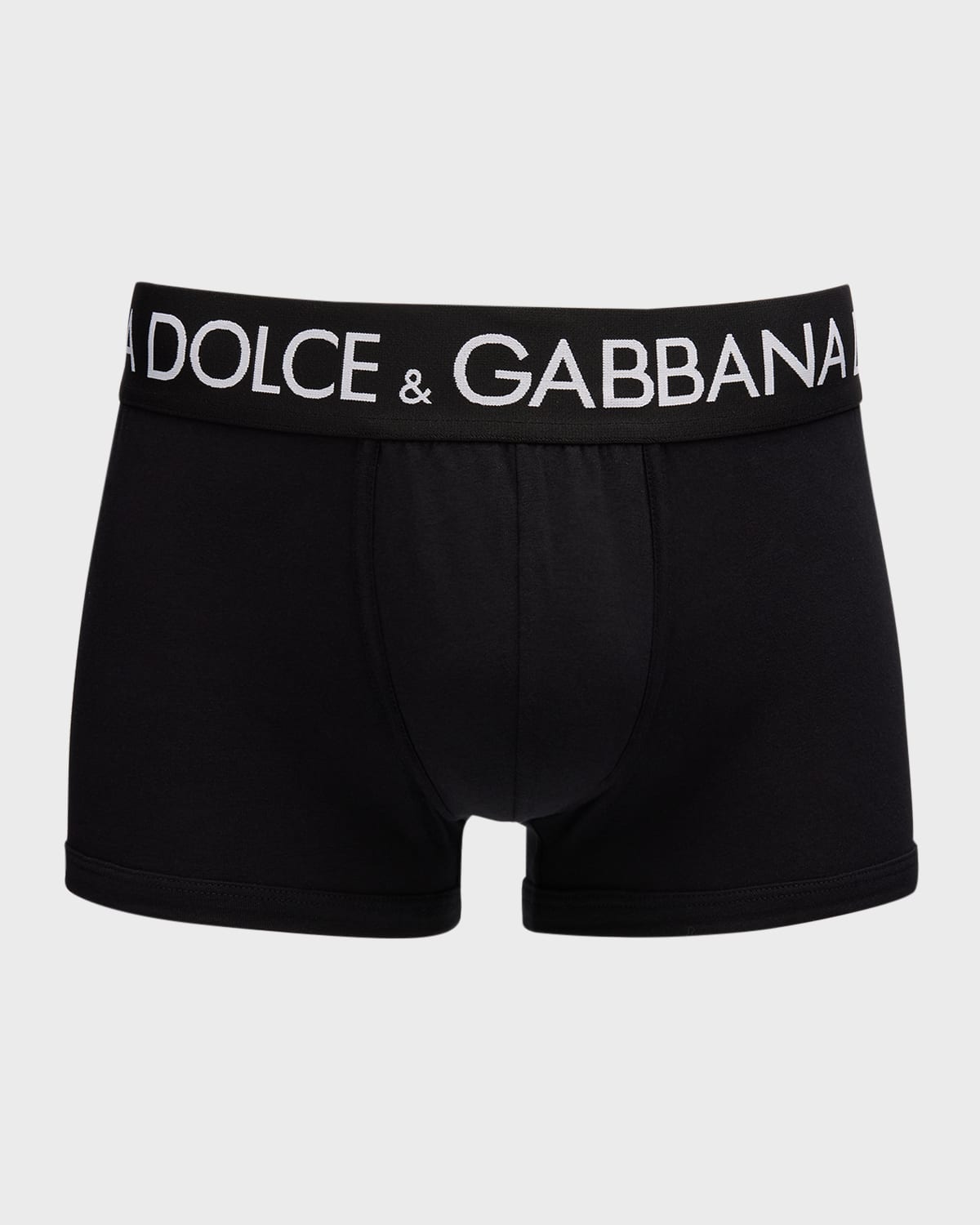 Dolce & Gabbana Men 's 2-Pack Waistband-Logo Jersey Boxers | Thumbnail 5 Dolce & Gabbana Men 's 2-Pack Waistband-Logo Jersey Boxers | Thumbnail 5