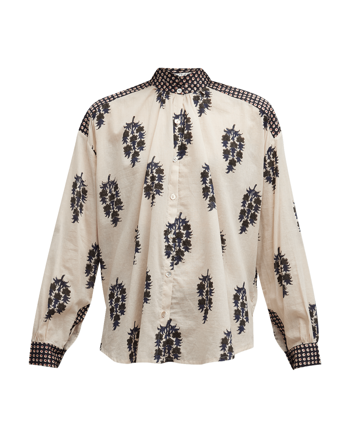 Alix of Bohemia Annabel Floral ButtonFront Blouse Neiman Marcus