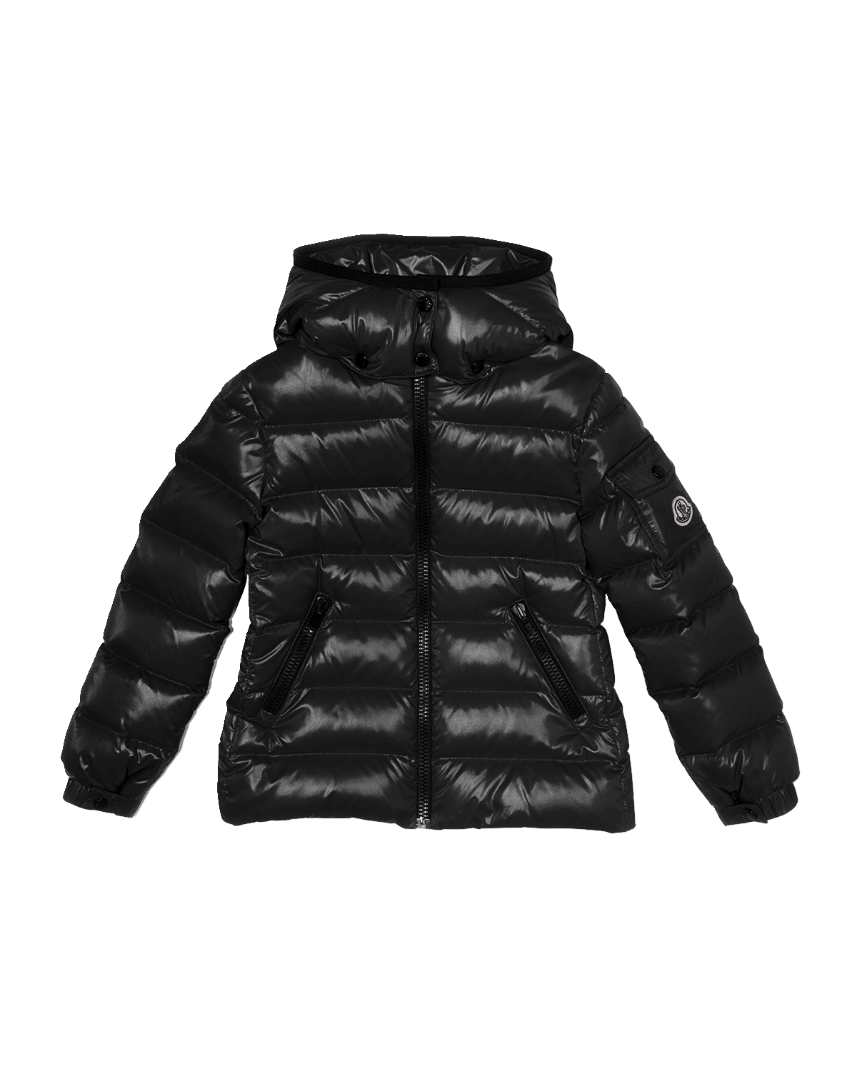 Crinkled Nylon Peplum Puffer Jacket - Women - Ready-to-Wear