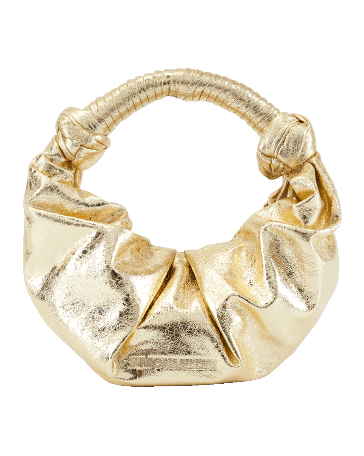 SIMONMILLER Lame Lopsy Metallic Vegan Leather Top-Handle Bag