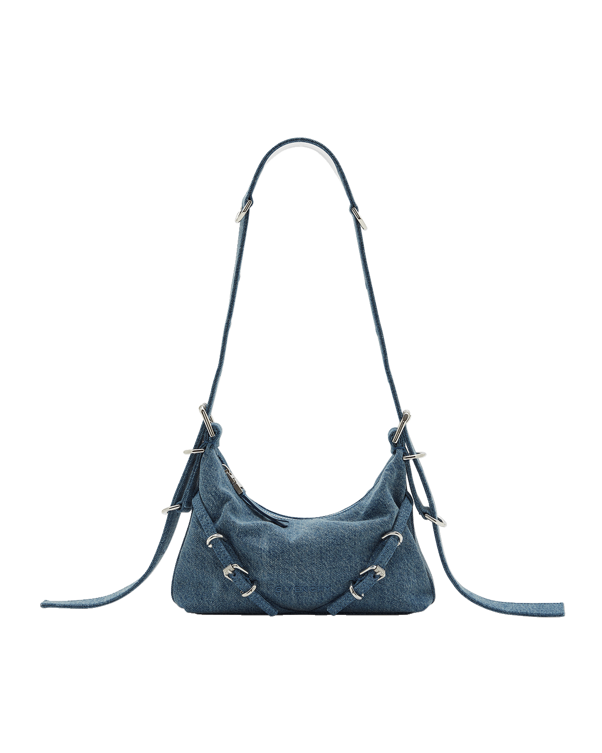 OffWhite Skeleton Binder Leather Crossbody Bag Neiman Marcus