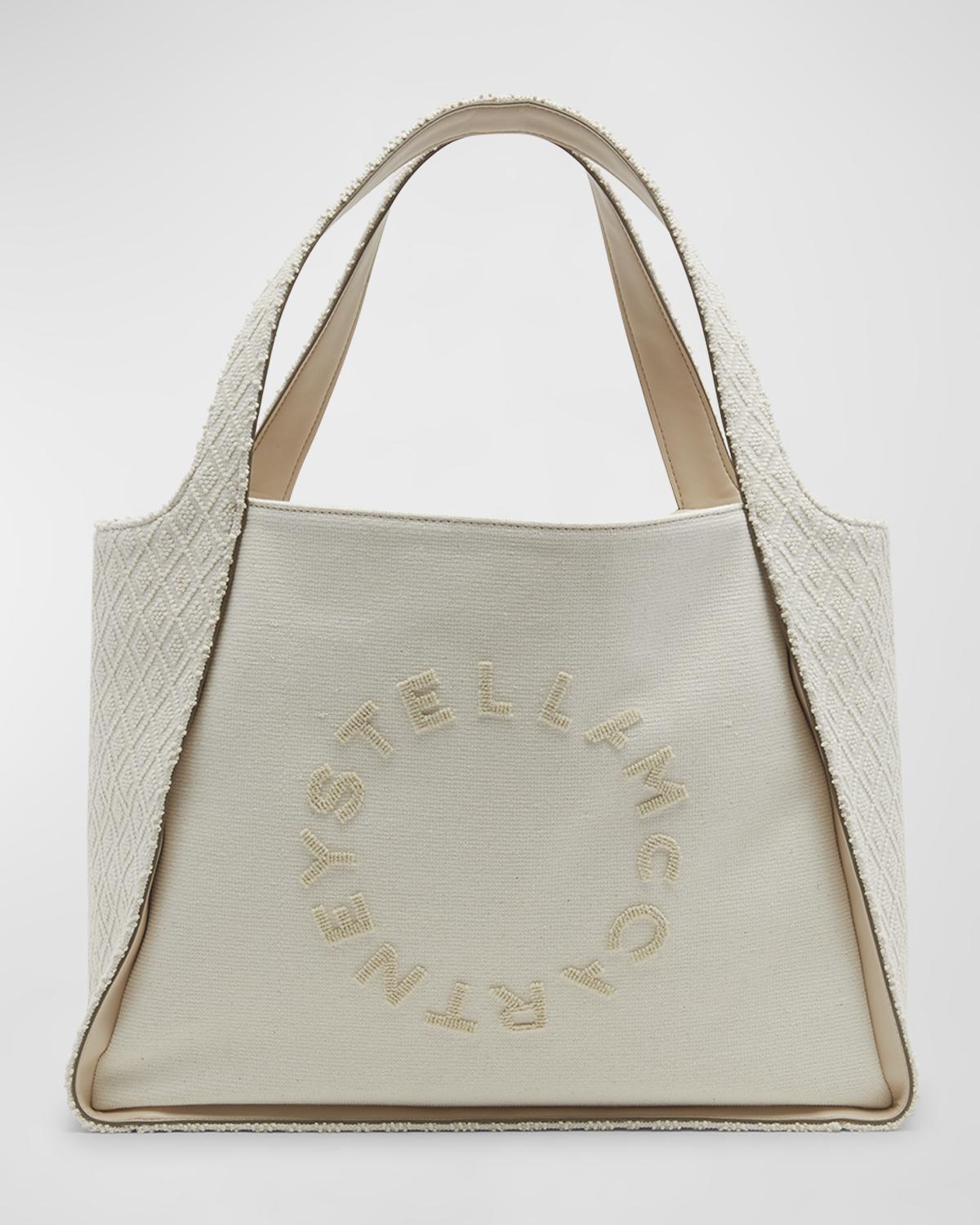 Stella Mcartney Woman’s Sequin Snake Print Tote