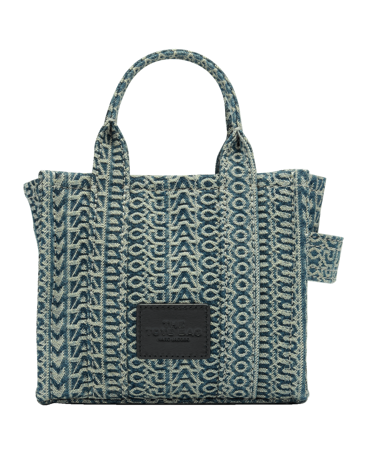 Marc Jacobs The Washed Monogram Denim Crossbody Tote Bag