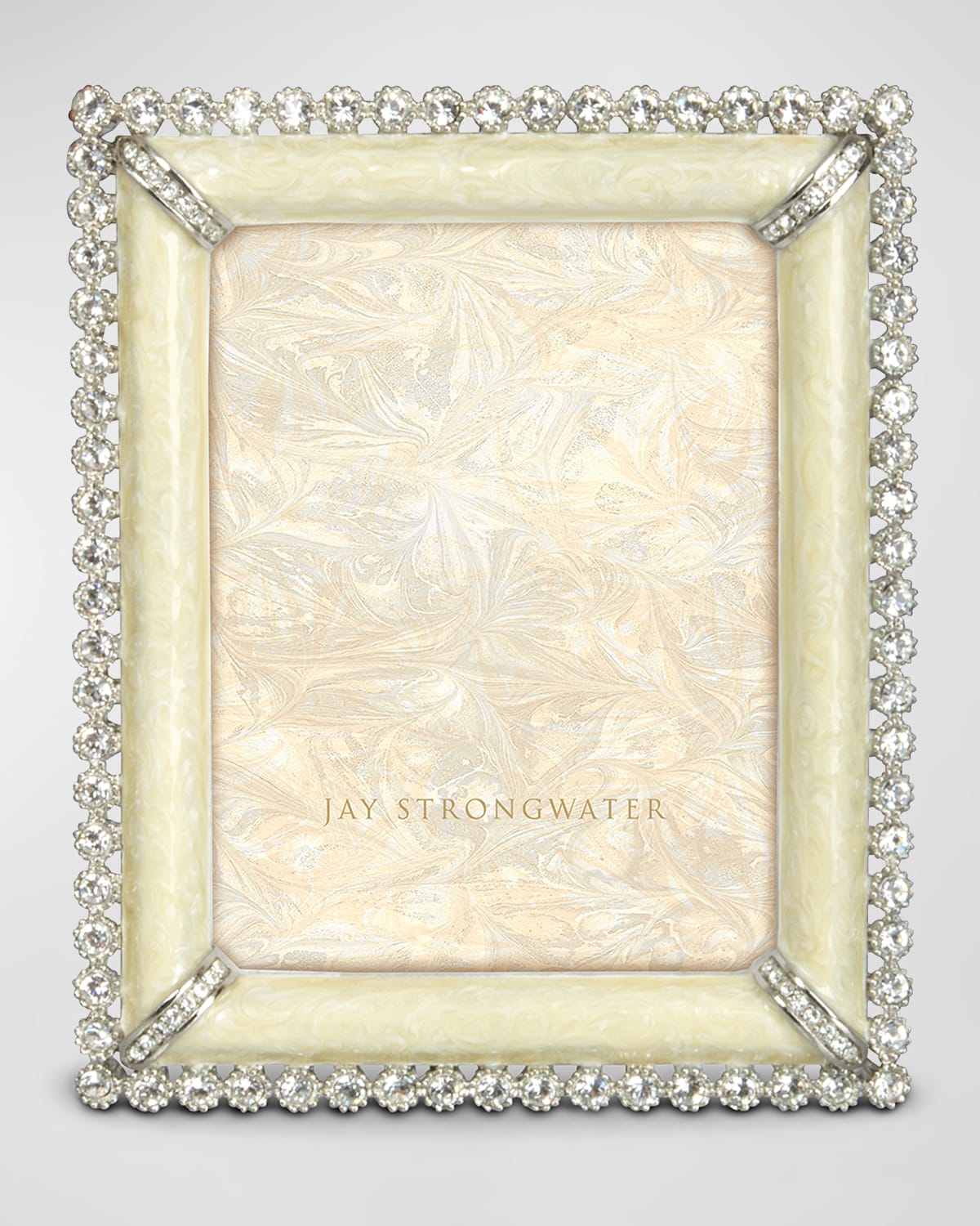 Jay Strongwater Emilia Stone Edge Frame, 3" x 4"