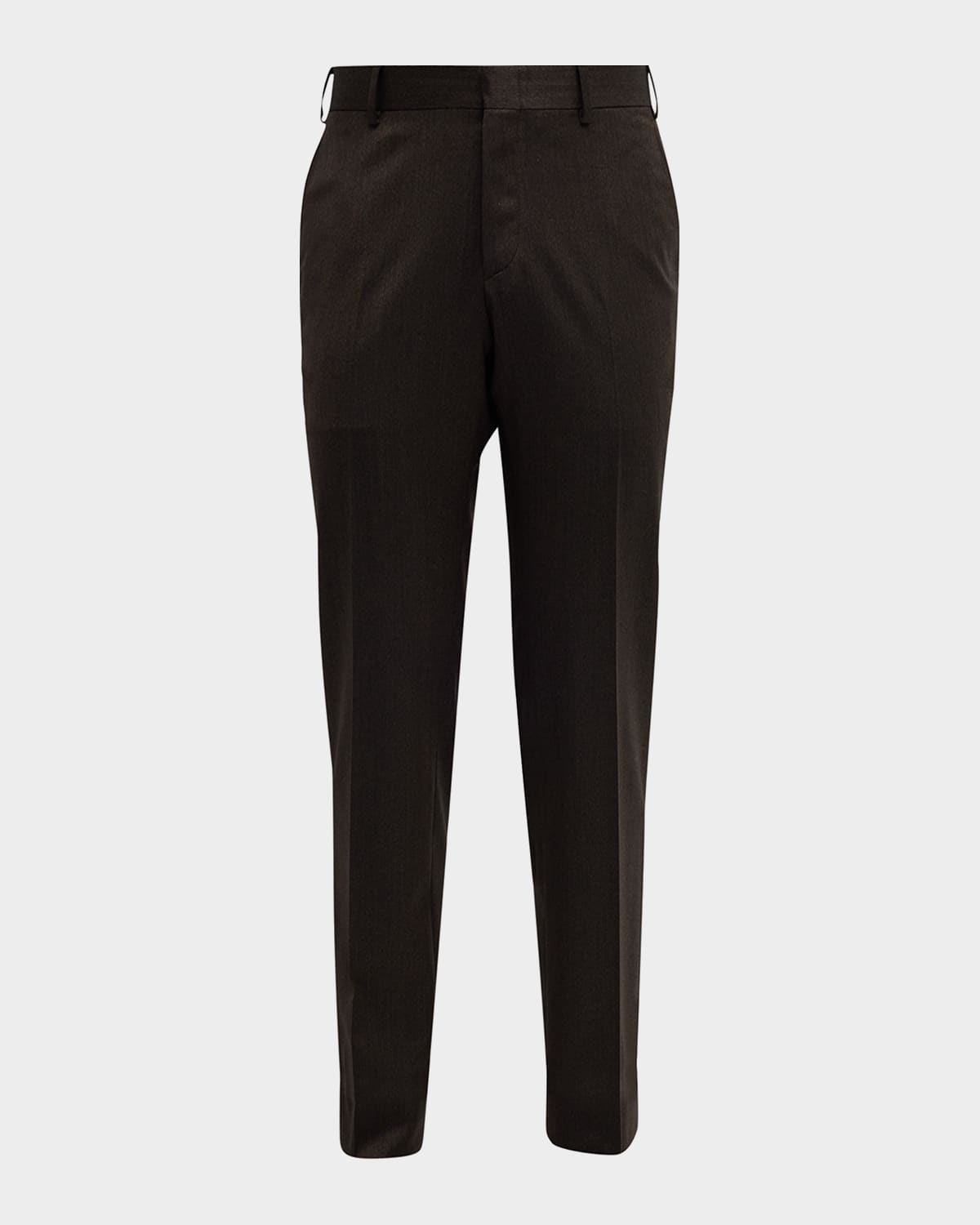 Brioni Men's Cotton-Wool Twill Pants