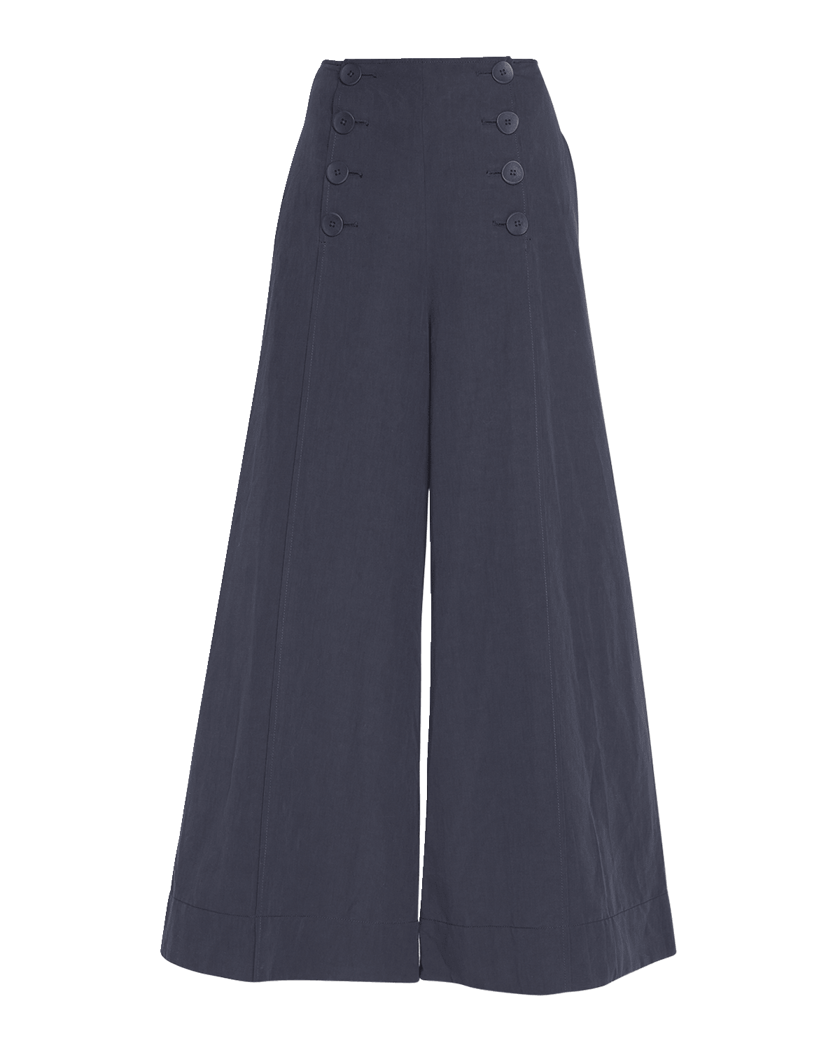 Knit Crepe High Rise Culotte Sailor Pant, Women's Trousers