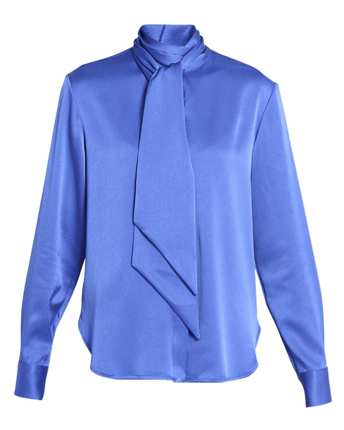 Co Shoulder-Tuck Blouson-Sleeve Blouse | Neiman Marcus