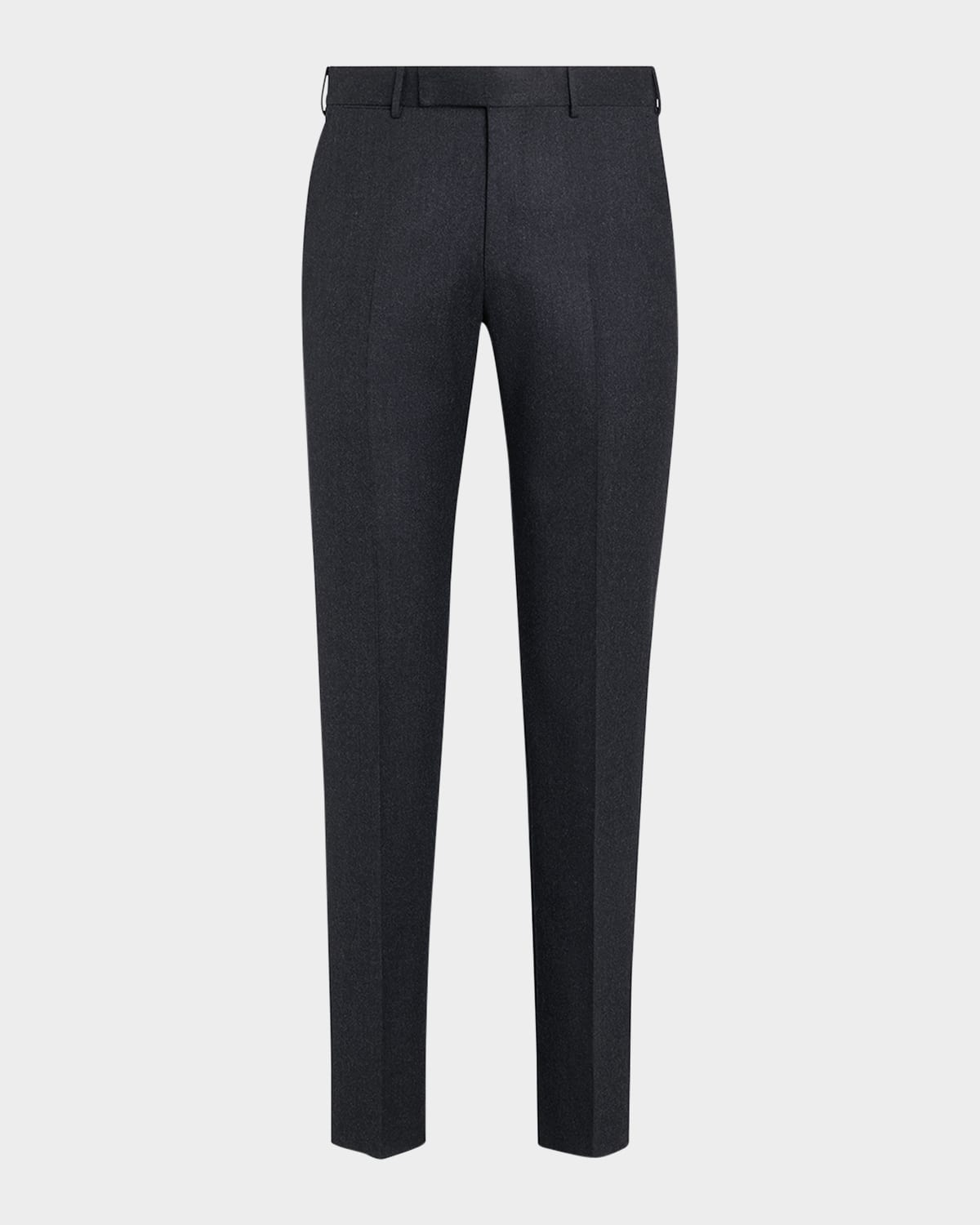 ZEGNA Men's Wool Flannel Pants