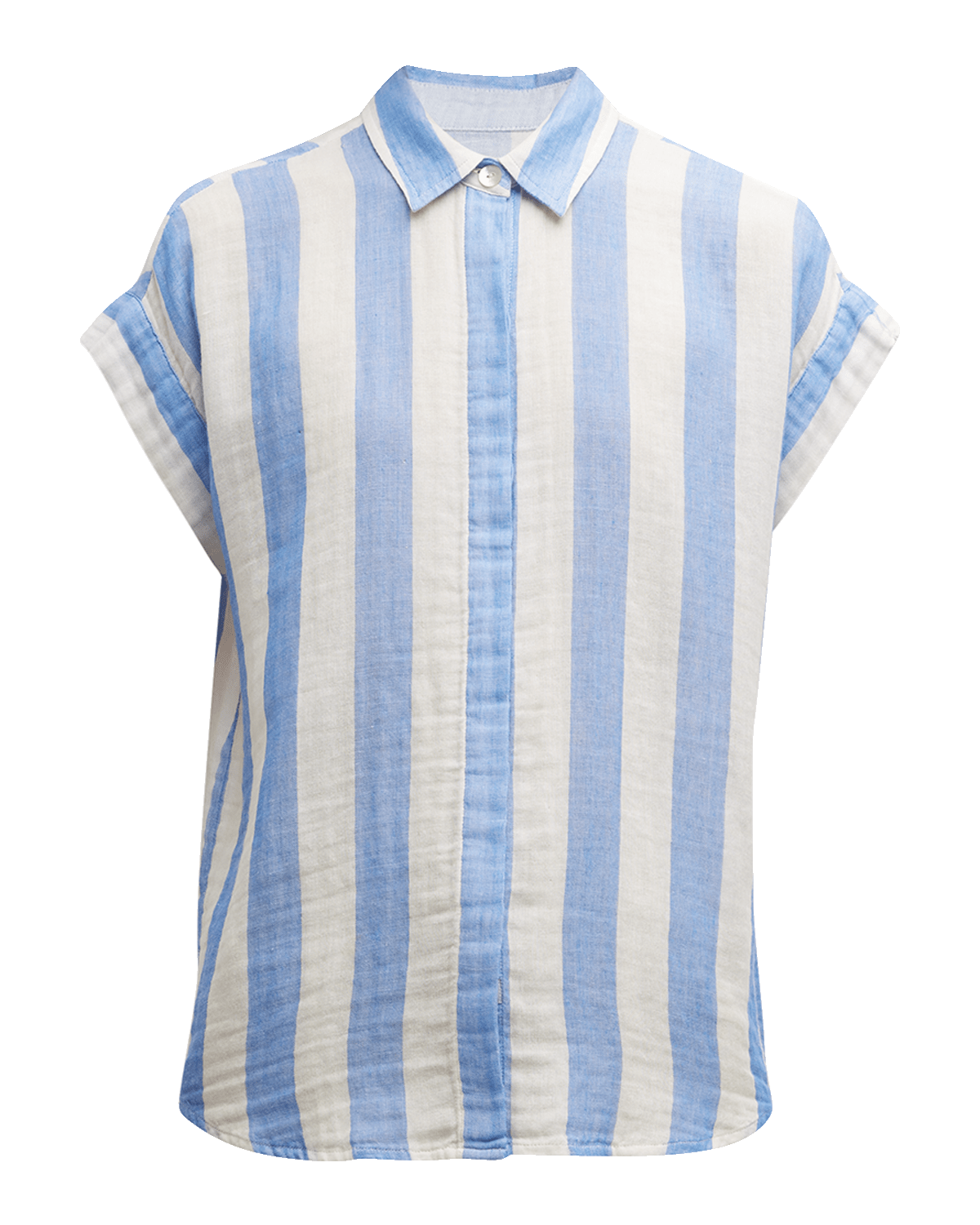 Alix of Bohemia Nehru Ikat Embroidered Top Neiman Marcus