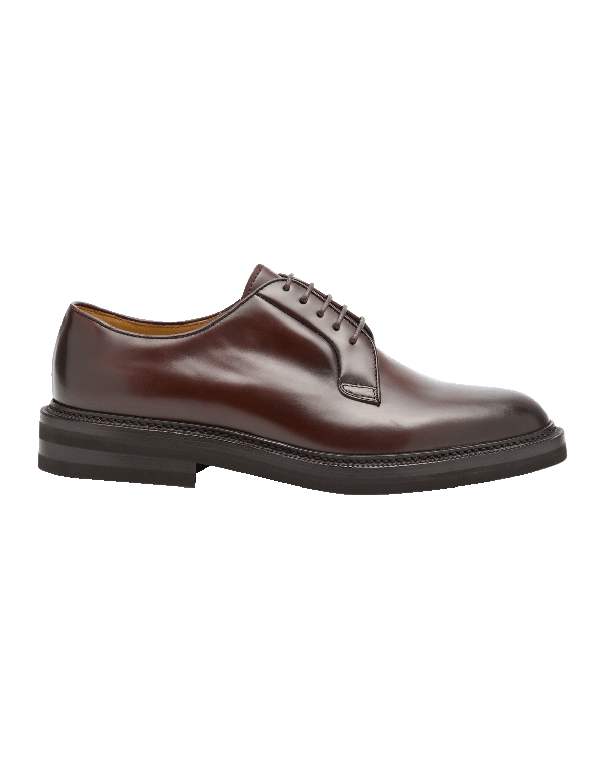 Brunello Cucinelli Men's Leather Derby Shoes