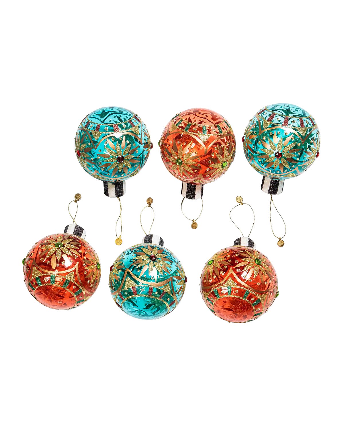 VintageInspired Ball Ornaments Neiman Marcus