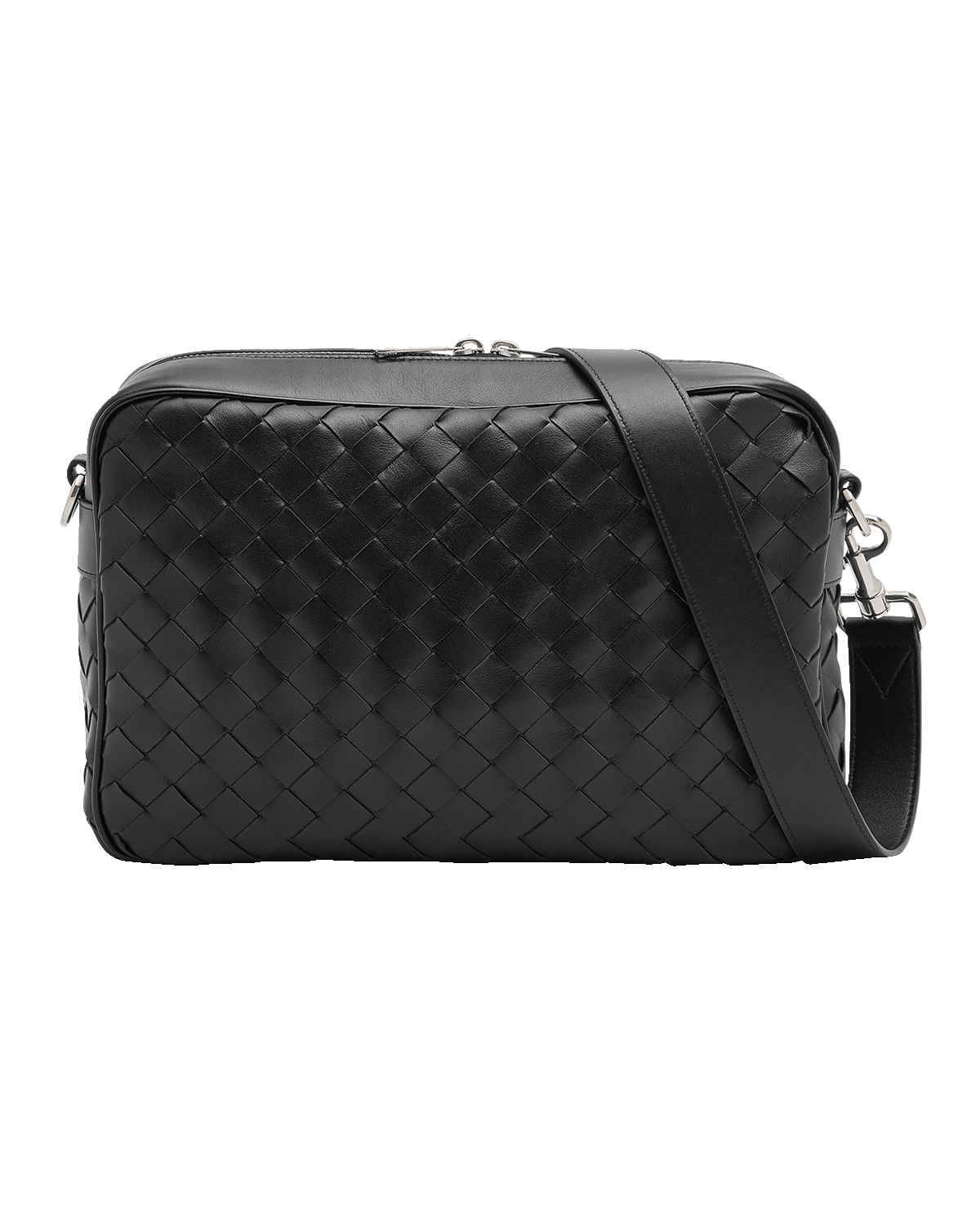 Bottega Veneta Men's Intrecciato Medium Crossbody Bag