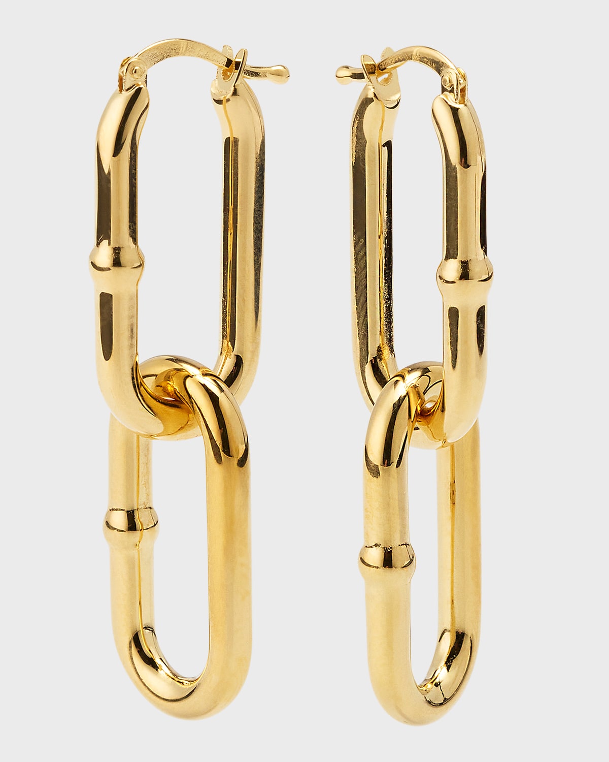 Bottega Veneta Double Chain Earrings