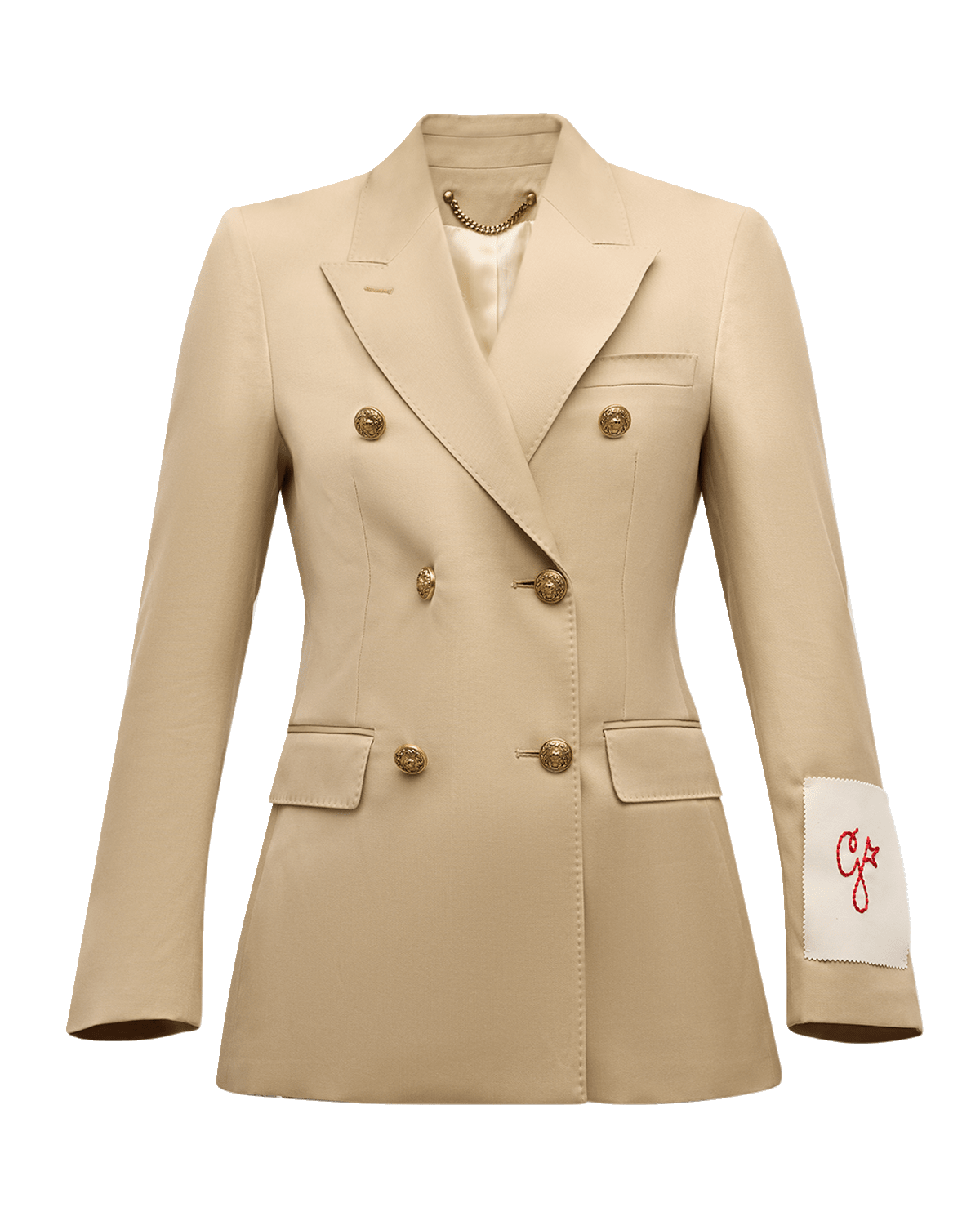 Golden Goose Double-Breasted Wool Blazer