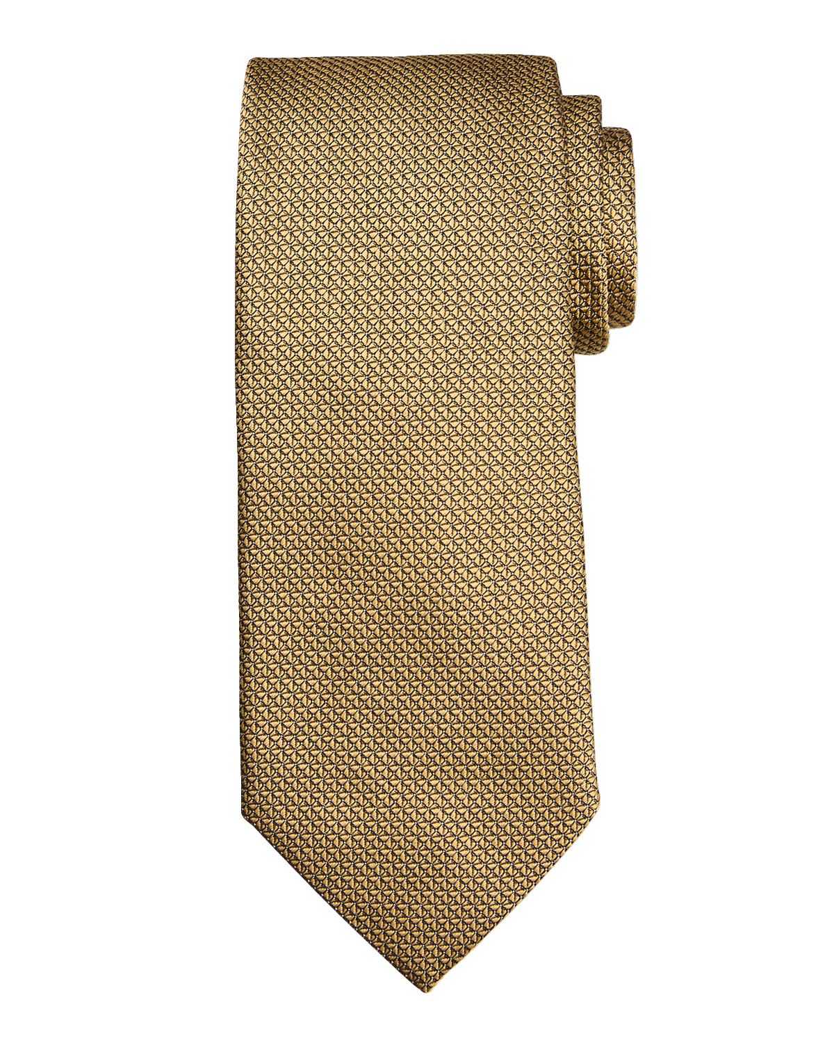 ZEGNA Men's Geometric Silk Tie