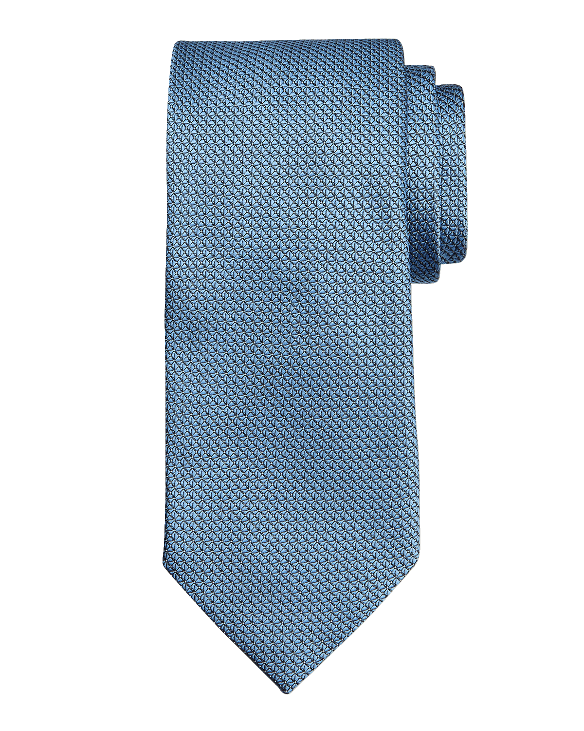 ZEGNA Men's Geometric Silk Tie