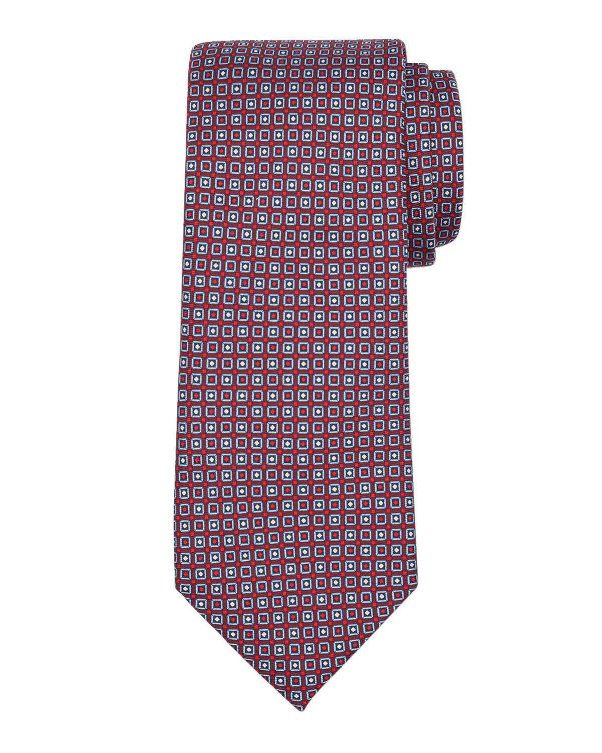 Kiton Men's Small Flower Silk Tie | Neiman Marcus