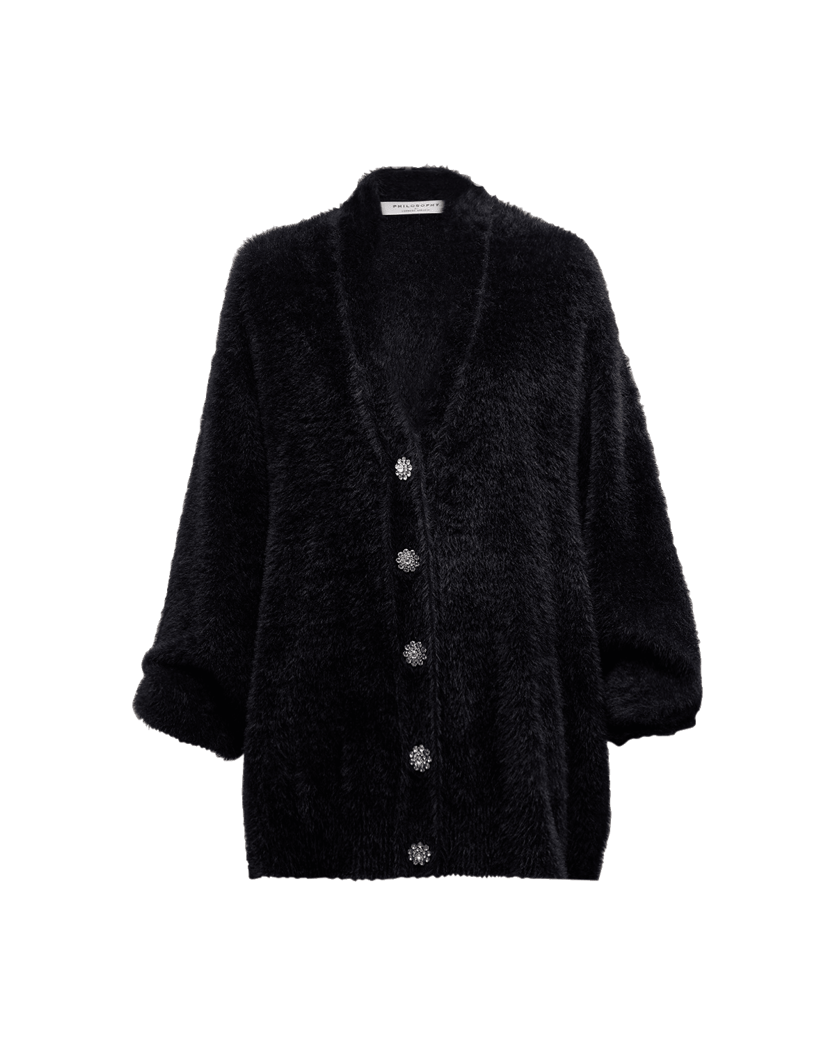 Max Mara Leisure Ribbed Button-Down Mohair-Blend Cardigan | Neiman Marcus