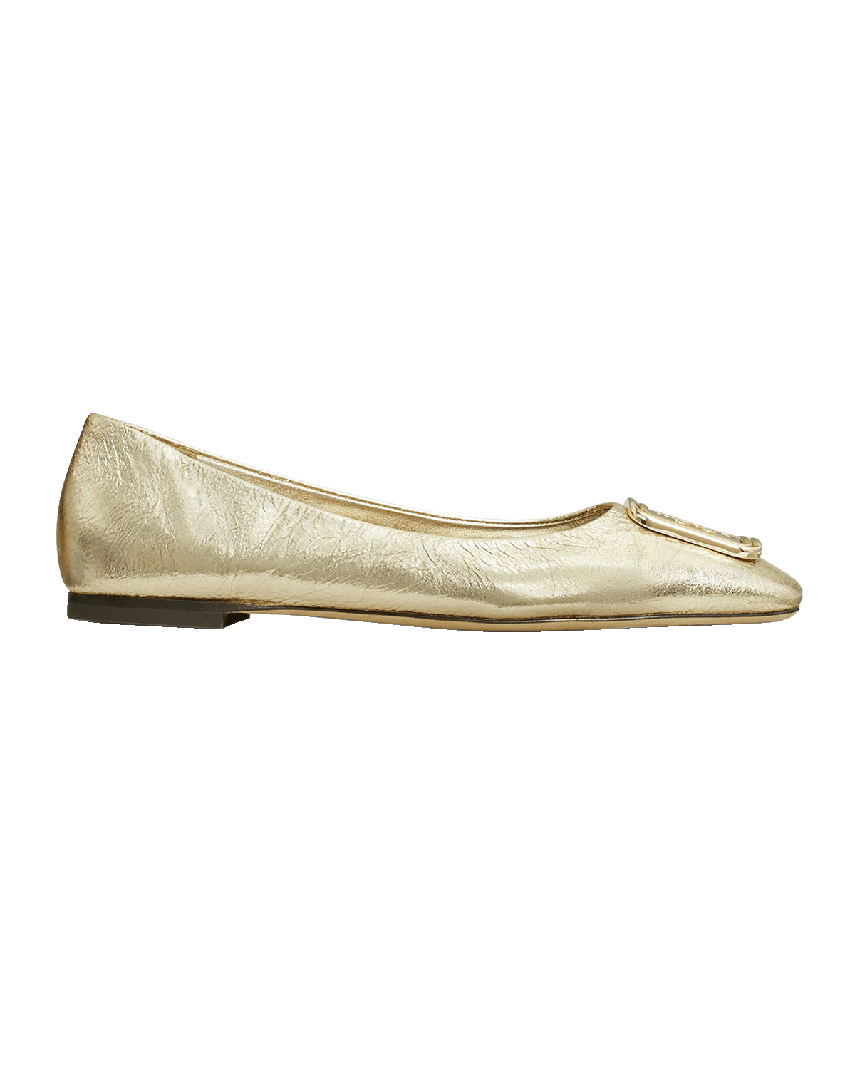 Tory burch liana clearance metallic ballet flat