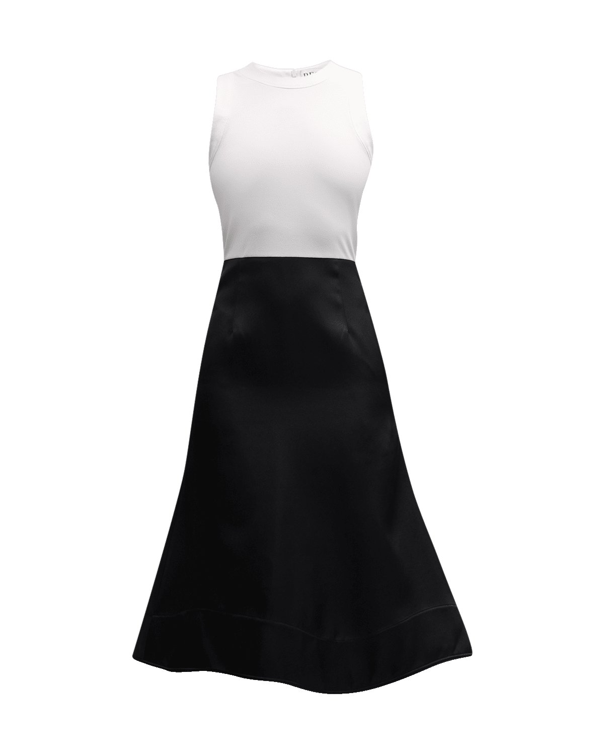 RECTO Colorblock High-Low Midi Dress