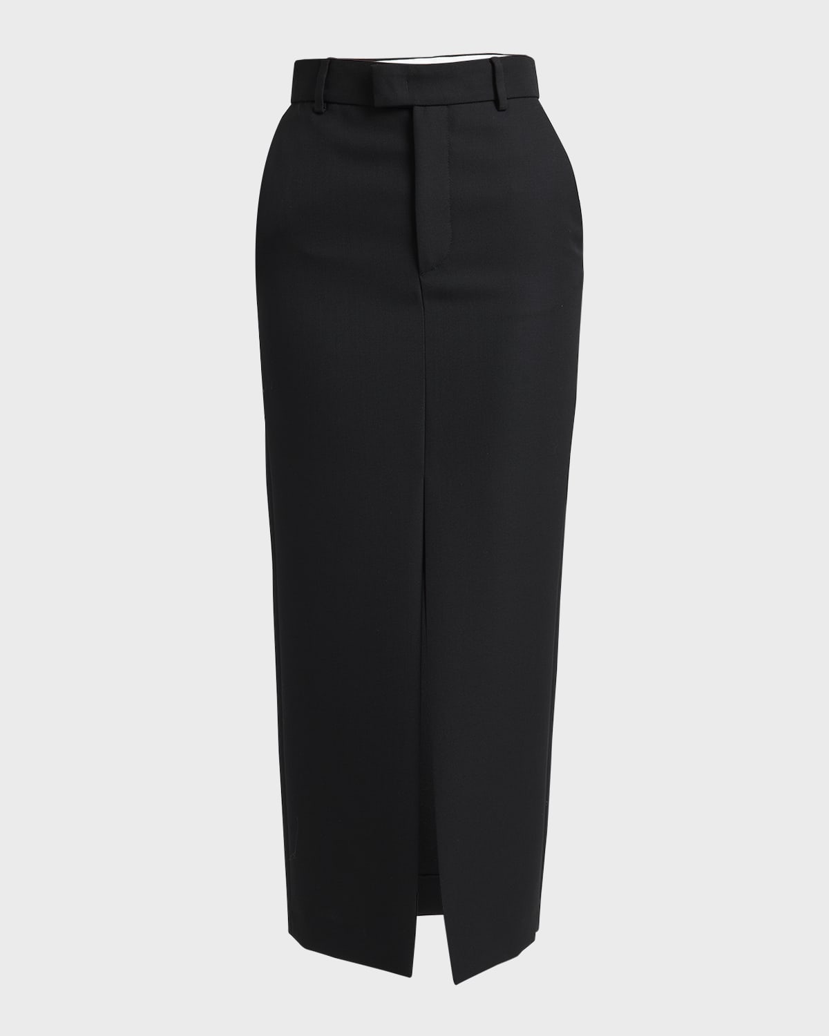 ARMARIUM Lula Virgin Wool Midi Skirt