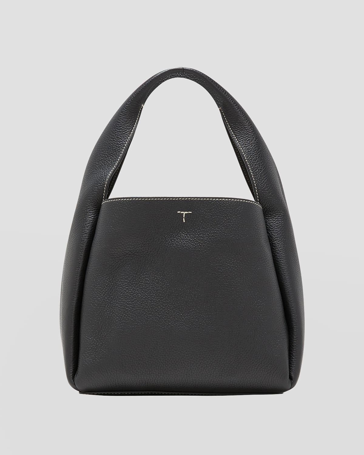 Toteme Bucket Bag in Pebble Grain Leather