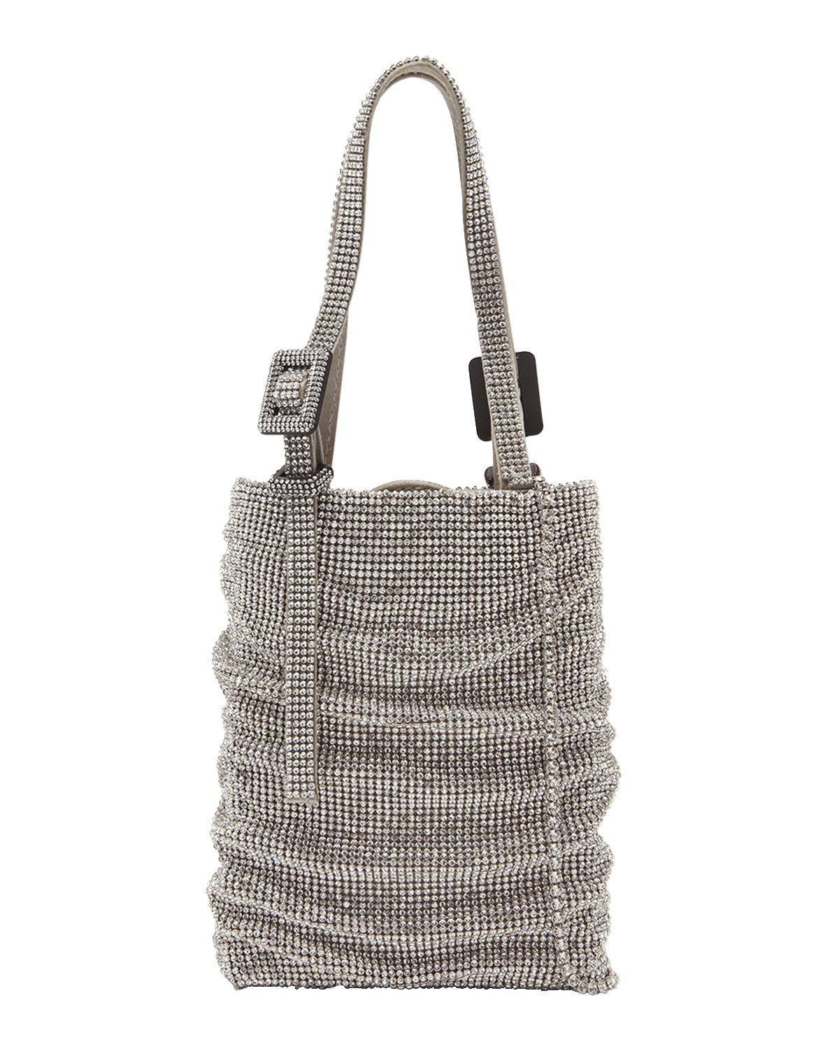 Benedetta Bruzziches Lollo La Petite Crystal Top-Handle Bag