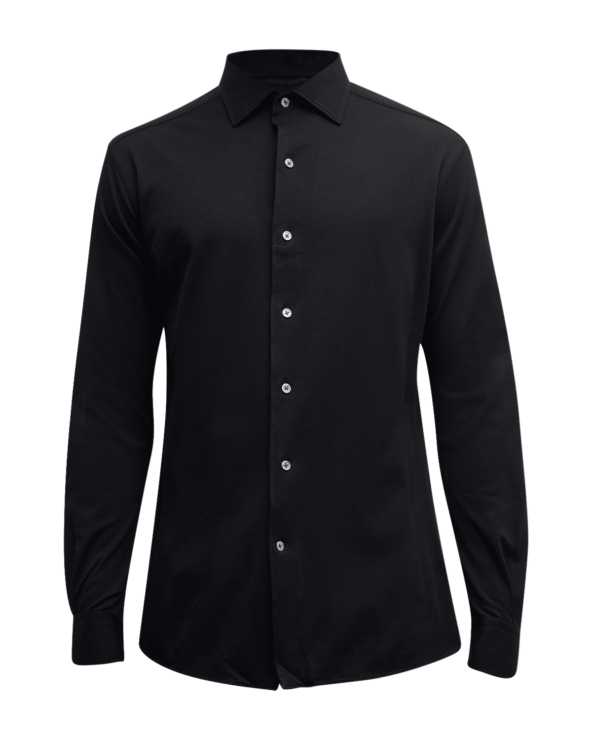 ZEGNA Men's Cashmere Jersey Sport Shirt | Neiman Marcus