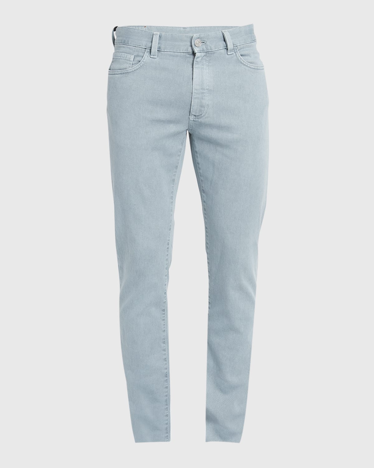 ZEGNA Men's Cotton-Stretch 5-Pocket Pants