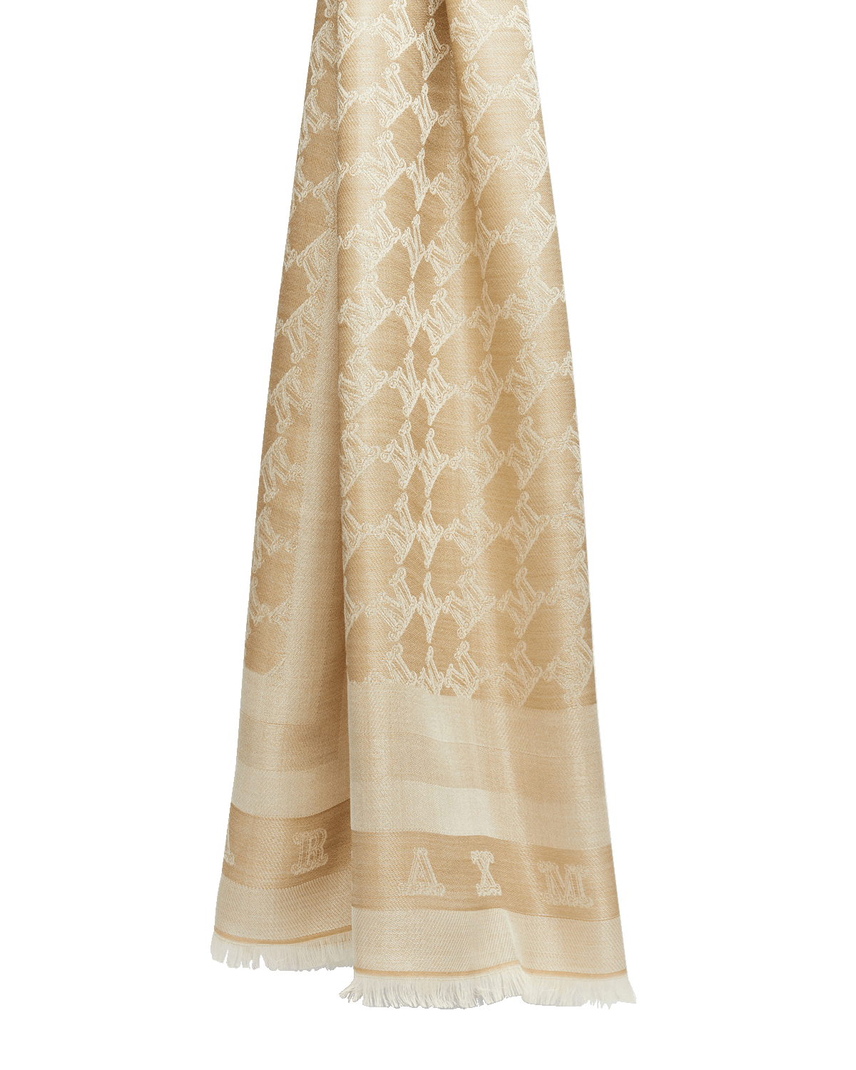 Max Mara Mestre Jacquard Wool-Blend Stole