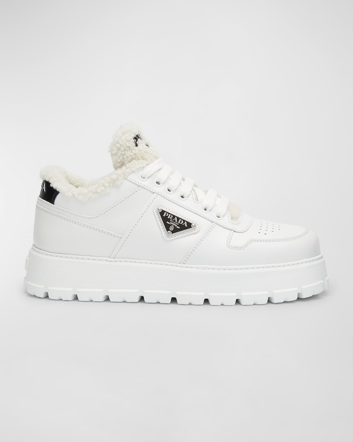 White Prada Sneakers | Neiman Marcus